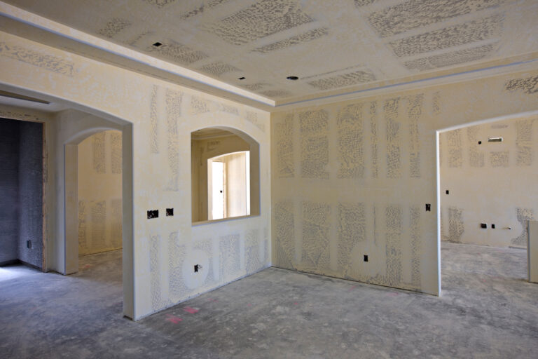 Drywall Installation at Surrey Home